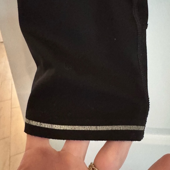 Athleta Running Black Leggings with reflective ankles - Picture 9 of 9